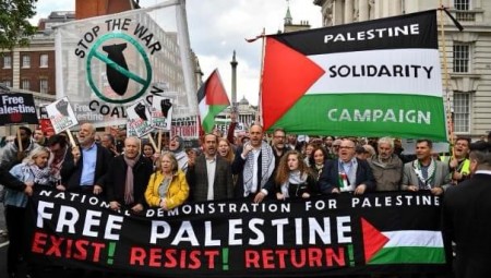 حركة التضامن مع فلسطين تحقق انتصارا في وجه الحكومة البريطانية