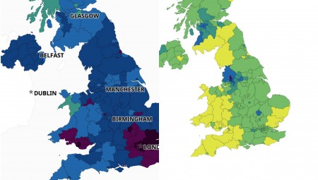 بالخريطة.. كيف تغير الوضع الوبائي في بريطانيا خلال الأشهر الستة الماضية؟