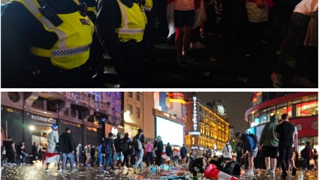 شرطة لندن تنتقد جمهور إنجلترا وتصفهم ب البلطجية بعد مباراة الأمس ضد إيطاليا