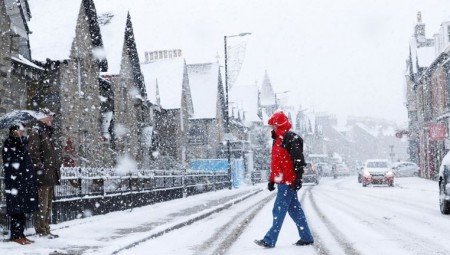 الأجواء في المملكة المتحدة تعود إلى طبيعتها قارصة البرودة في يناير