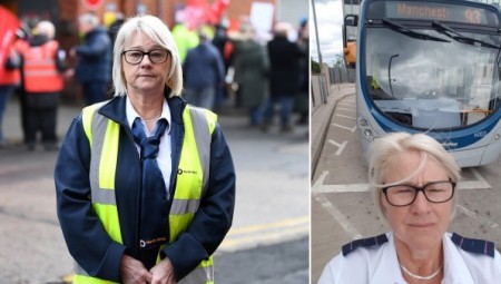 احتجاج شعبي يعيد سائقة الحافلات البريطانية لعملها بعد إقالتها لـ قصر قامتها
