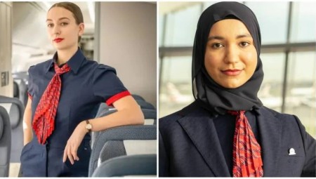 الخطوط الجوية البريطانية تغير الزي الرسمي وتدخل الحجاب إلى القائمة