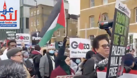 ضغط شعبي متزايد على حكومة سوناك لإيقاف العدوان على غزة 