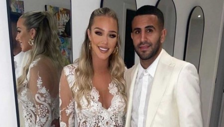 حفل زواج سري لمحرز من عارضة الأزياء تايلور وارد