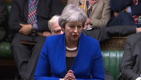 فيديو: رئيسة الوزراء البريطانية السابقة تشن هجوماً شرساً على جونسون بسبب تقرير سو غراي