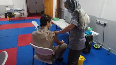 بريطانيا.. مركز للتلقيح ضد كورونا في مسجد التقوى في ساوثهامبتون