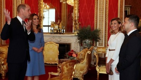دوقا كامبريدج ويليام وكيت يعربان عن تضامنهما مع الشعب الأوكراني