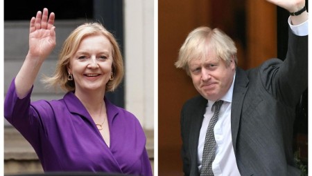 بوريس جونسون وليز تراس يطمحان للعودة للعمل السياسي