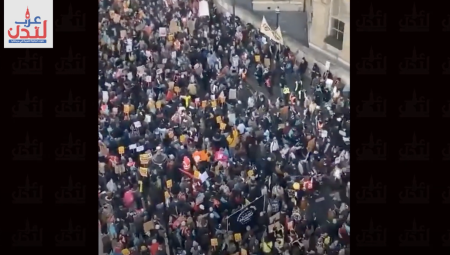 فيديو/ لندن… احتجاجات حاشدة على ارتفاع الأسعار