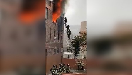 بالفيديو.. مقتل 19 شخصا على الأقل في حريق بمبنى في نيويورك