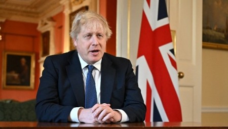بوريس جونسون يوجه خطابا للشعب الأوكراني ويستهله بالأوكرانية
