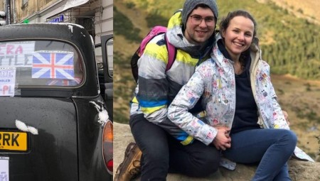 سائق أجرة بريطاني يساعد 80 أوكرانيًا في العبور نحو الحدود البولندية