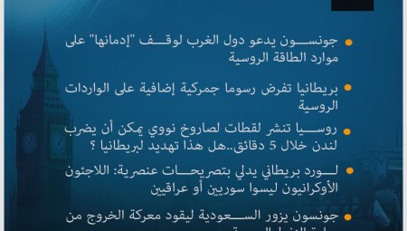 إليكم موجز لأهم أخبار بريطانيا الثلاثاء 15-3-2022