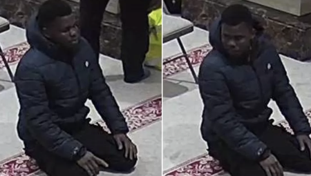 الشرطة البريطانية تبحث عن رجل أضرم النار في رجل مسن خارج المسجد