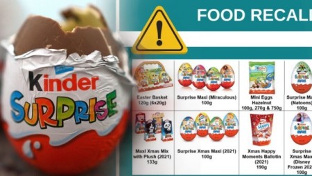 بريطانيا.. مسؤولو الصحة يحذرون من تناول شوكولاته كيندر بعد إصابة 70 طفلاً بالسالمونيلا