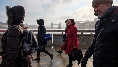 درجات الحرارة في عيد الفطر الأبرد منذ 25 عاما