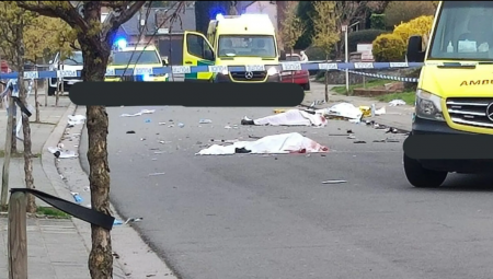 عاجل .. سيارة تصدم حشدا يشارك في كرنفال في بلجيكا وتوقع اربعة قتلى