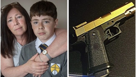 مدرسة بريطانية تفصل تلميذاً بشكل نهائي لأنه أخذ مسدس لعبة إلى مطعم ماكدونالدز