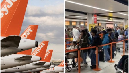 مطار جاتويك لندن.. خلل فني لدى easyJet يتسبب فى فوضى عارمة وإلغاء للرحلات