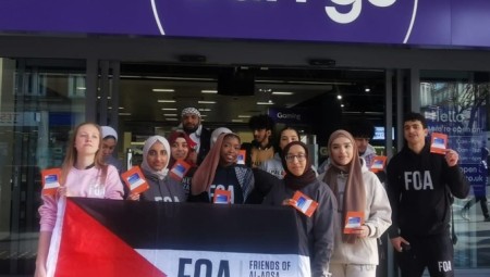 منظمات مناصرة للقضية الفلسطينية في بريطانيا تنشئ عريضة لرفض تجريم حملات المقاطعة