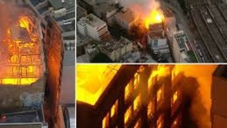 بالفيديو .. مبنى من 7 طوابق يحترق في سيدني والنيران تمتد إلى مبان أخرى