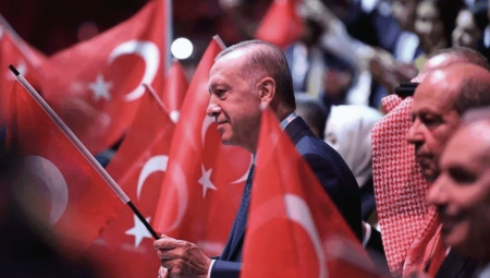 إردوغان يعلن فوزه في الانتخابات الرئاسية في تركيا