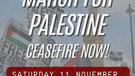 الائتلاف المنظم لمظاهرات التضامن مع فلسطين يرفض طلب الشرطة تأجيل تظاهرة السبت