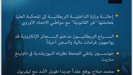 موجز لأهم أخبار بريطانيا اليوم السبت 2-7-2022