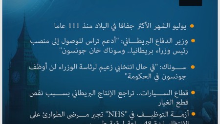 موجز لأهم الأخبار الجمعة 29-7-2022