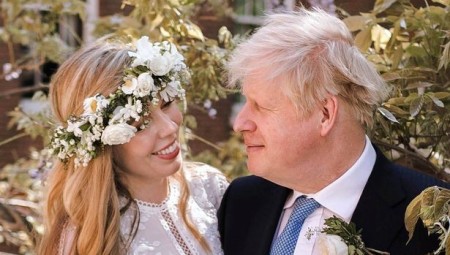 للمرة الثانية: بوريس وكاري جونسون يقيمان حفل زفافهما