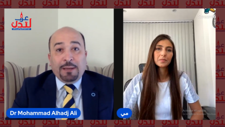 الدكتور محمد الحاج علي ضيف أول حلقة من سلسلة طبيبك في بريطانيا للحديث عن مستجدات كوفيد-19