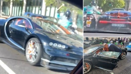 بالصور: أثناء القيادة في لندن... لصوص يحطمون نافذة سيارة مليونير خليجي لسرقة ساعته