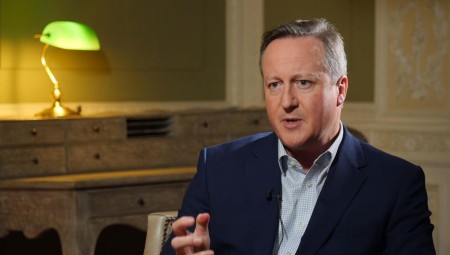 ديفيد كاميرون يحاضر في دورة بجامعة نيويورك أبوظبي