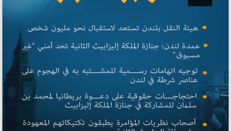 موجز لأهم أخبار بريطانيا الاثنين (19-9-2022)