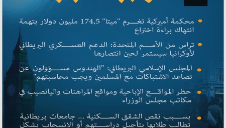 موجز لأهم أخبار بريطانيا اليوم الخميس 22/9/2022