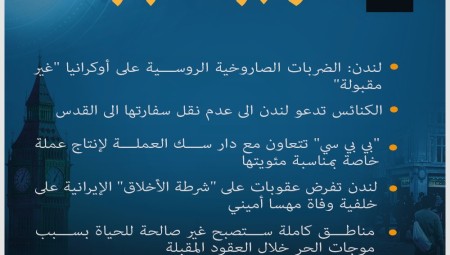 موجز لأهم أخبار بريطانيا الإثنين (10/10/2022)