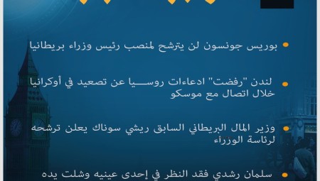 موجز لأهم أخبار بريطانيا الاثنين (24-10-2022)
