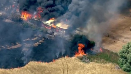 اندلاع أربعة حرائق غابات في لندن ومحيطها بسبب الأحوال الجوية