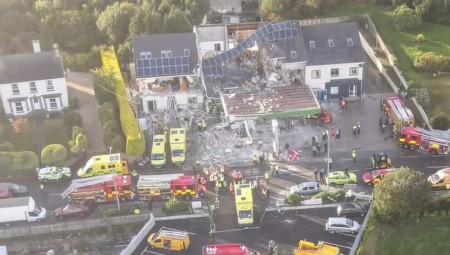 7 قتلى في انفجار في محطة وقود في إيرلندا