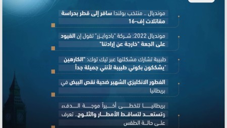 موجز لأهم أخبار بريطانيا السبت (19-11-2022)