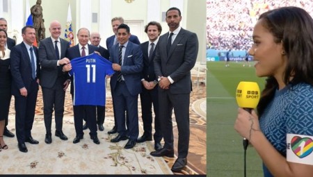 صحافي يصف معلقة رياضية إنجليزية بـ الوقحة لانتقادها قطر وصداقتها مع روسيا