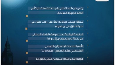 موجز أخبار بريطانيا الثلاثاء: 20 كانون الأول 2022