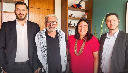 المنتدى اللاتيني الفلسطيني يزور مجلس النواب البرازيلي ويلتقي برلمانيين لتعزيز الدعم للقضية الفلسطينية