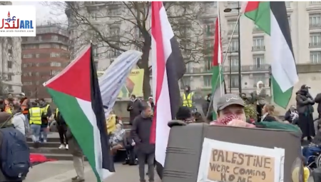 في يوم القدس العالمي.. صوت مناصري فلسطين يهز شوارع لندن