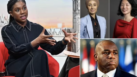 لامي يهاجم زعيمة حزب المحافظين لدفاعها عن قرار إسرائيل بمنع نائبتين من دخول البلاد