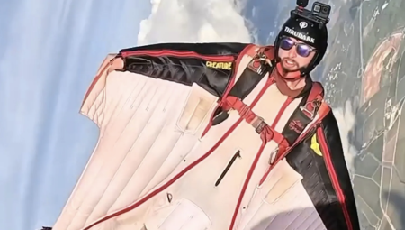 وفاة لاعب القفز الحر البريطاني ليام بيرن خلال قفزة في جبال الألب السويسرية