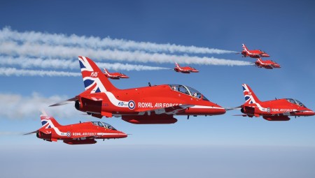 خطط جديدة لتجميع الجيل الجديد من طائرات السهام الحمراء في اسكتلندا