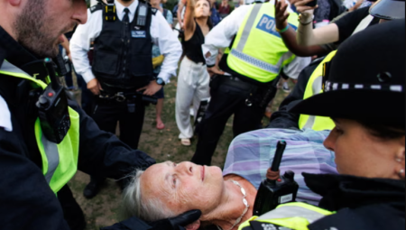 532 اعتقالًا في احتجاجات لندن ضد حظر Palestine Action نصفهم فوق الستين أو أكثر