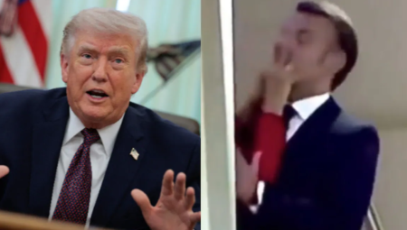 لا يزال يتعافى من لكمة قوية… ترامب يسخر من ماكرون وزوجته خلال غداء وماكرون يرفض الرد