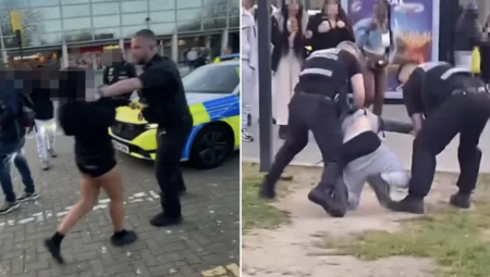 فوضى البحث عن البيض: مراهقون يشتبكون مع الشرطة البريطانية في ميلتون كينز